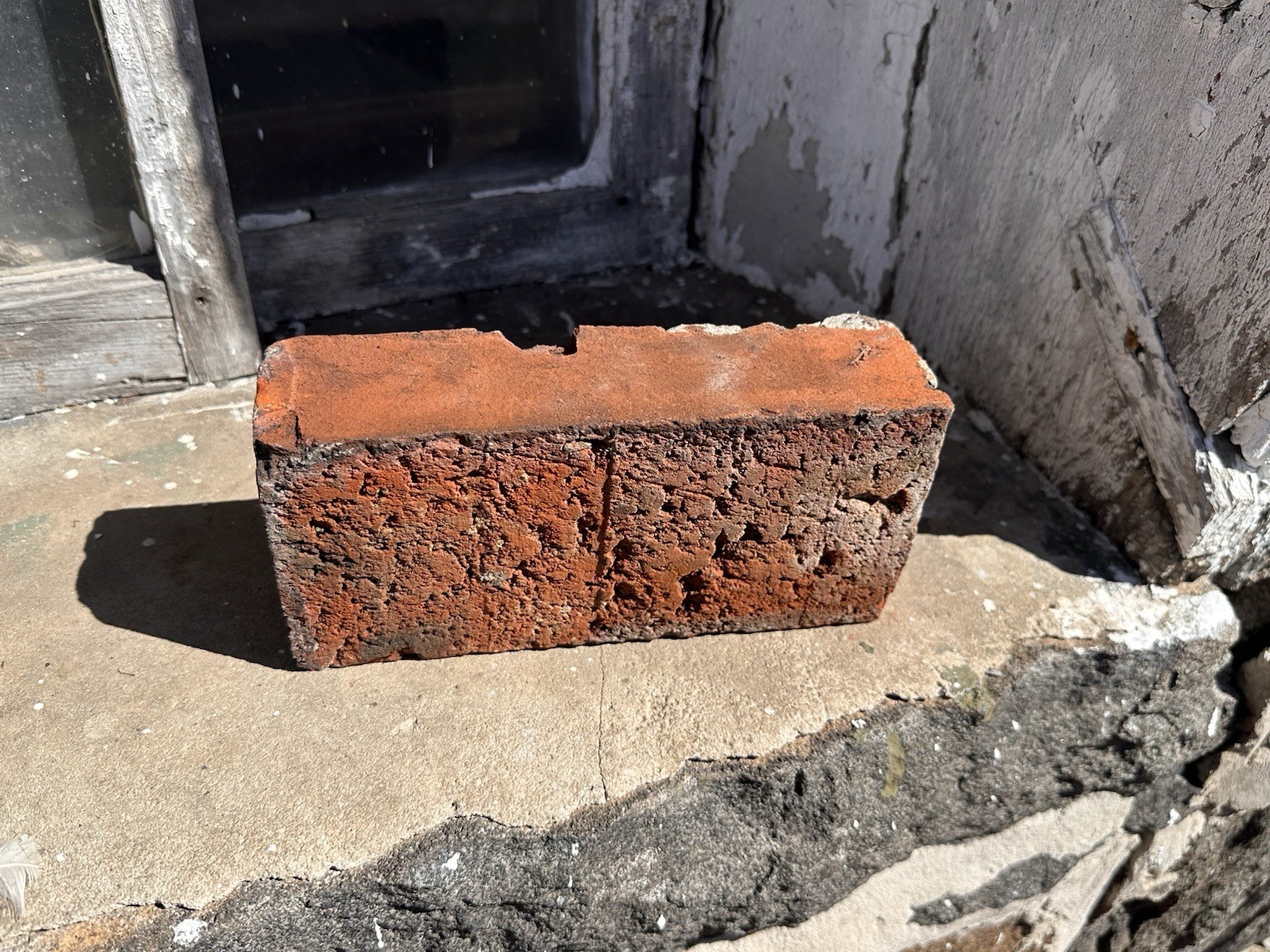 Original Antique Historical Brick From The Plank Farm Gettysburg Civil War