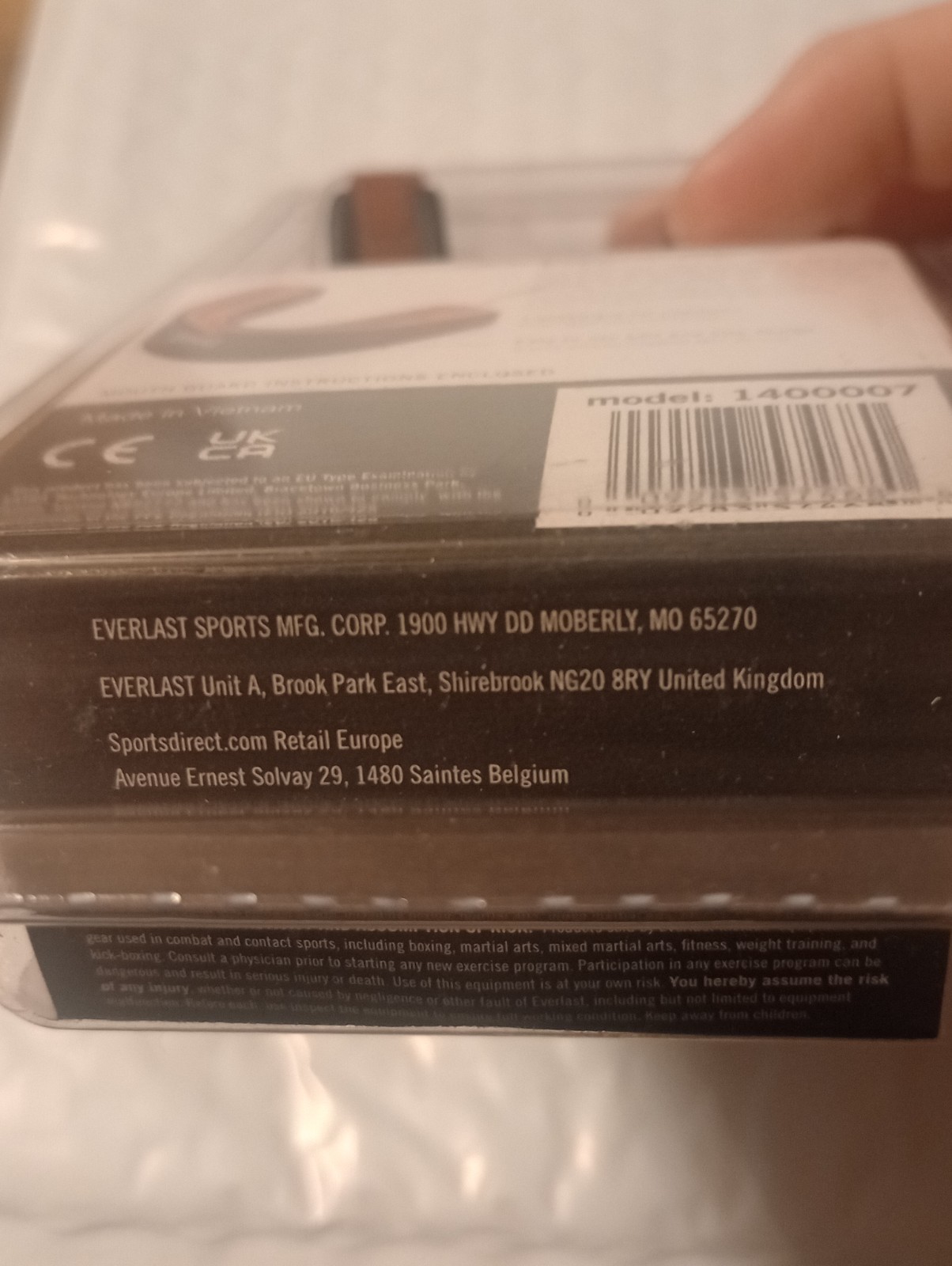 Everlast Evershield Double Mouth Guard 14000007 Dual Layer Technology with Case