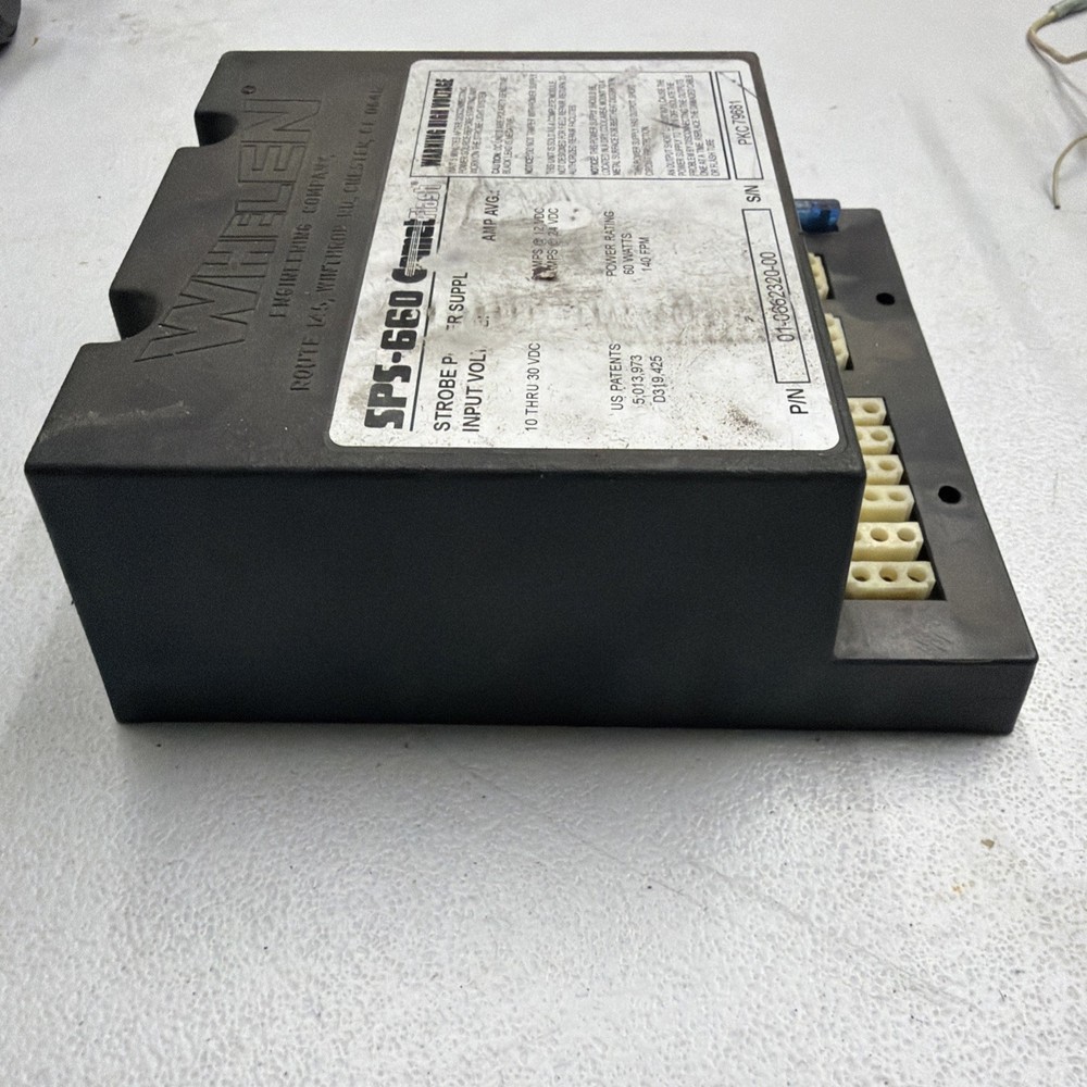 Whelen SPS660A Strobe Pack CometFlash Module High Voltage