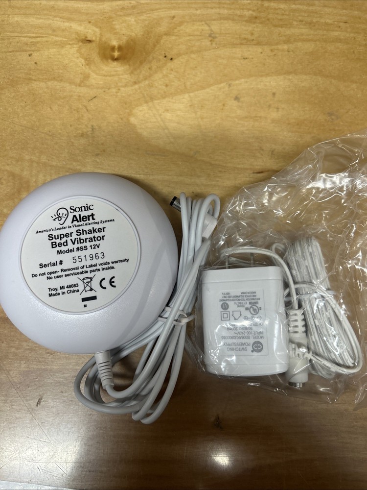 Sonic Alert Super Shaker Bed Vibrator Model SS120VW