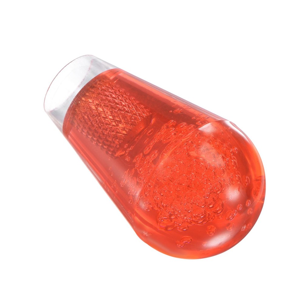 Ellipses Oval Joystick Top Ball Head Arcade Knob Red 2pcs
