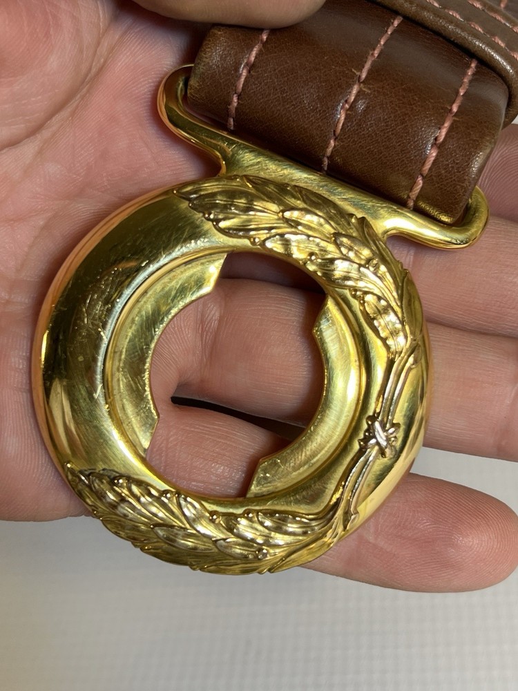 Original WWII US Army General Officer Belt & Holster Set Hickok Eagle Buckle