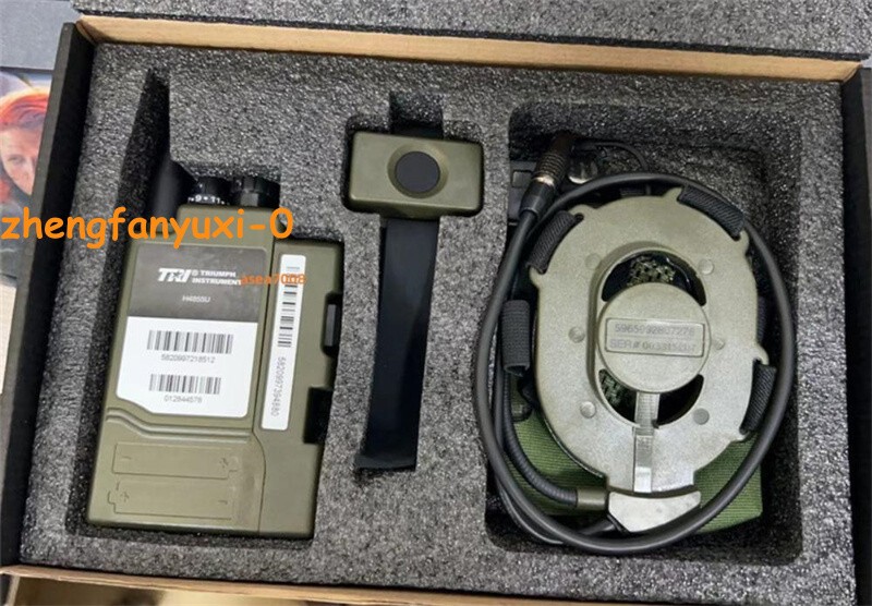 TRI PRR H4855U(L) Single Com LEMO Connector RADIO UK ARMY SELEX PRC 152 148 343