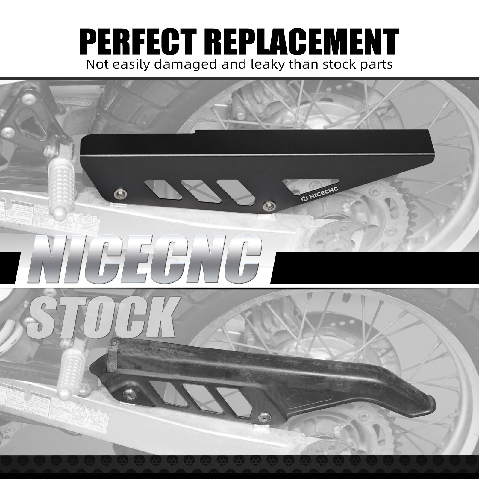 Sprocket Saver Chain Cover Guard For Suzuki DR650S DR650SE 1996-2023 2024