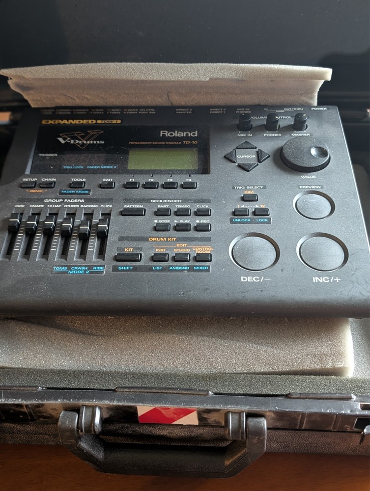 TD-10 v drums- drum set w/ extra pieces