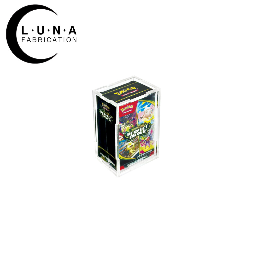 Acrylic Display Case for Pokémon Tall Booster Bundle