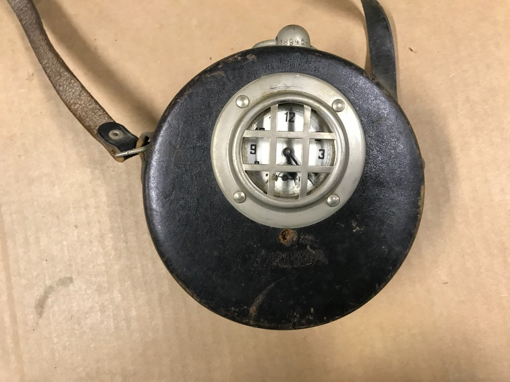 Vintage Simplex-Newman Watchman's Security Guard Time Clock