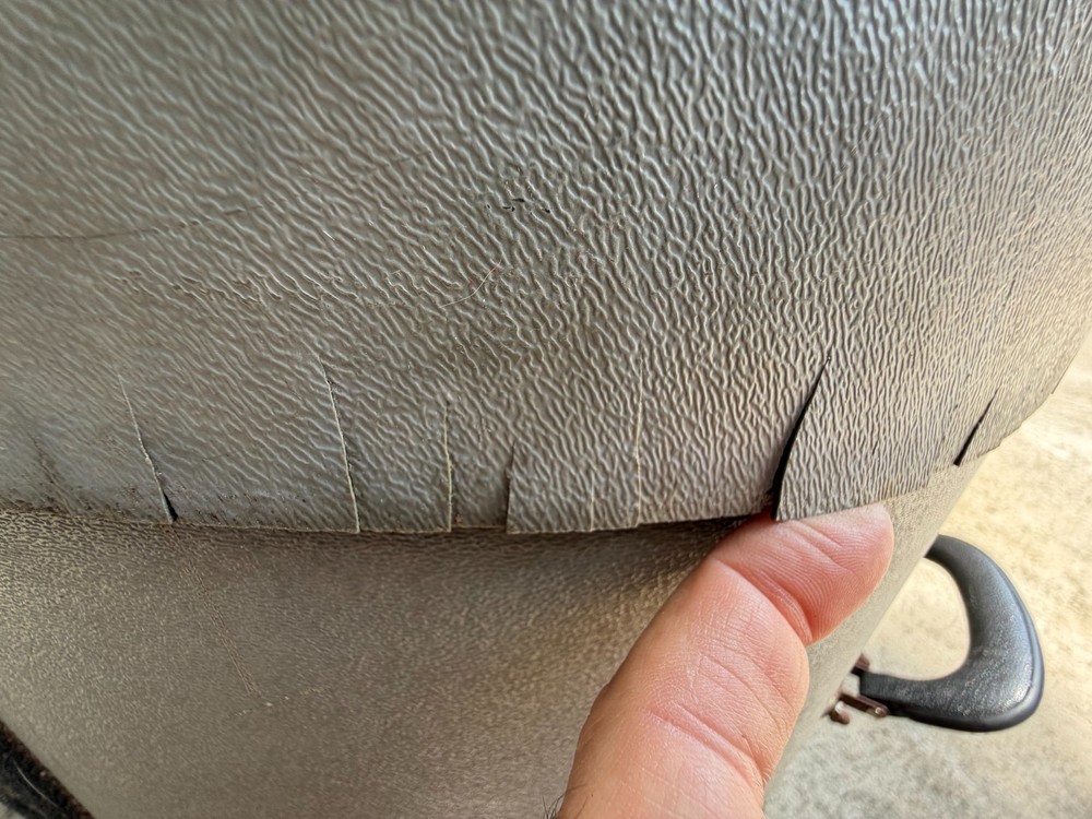 2 Impact drum cases with strap & handle 15" & 18"