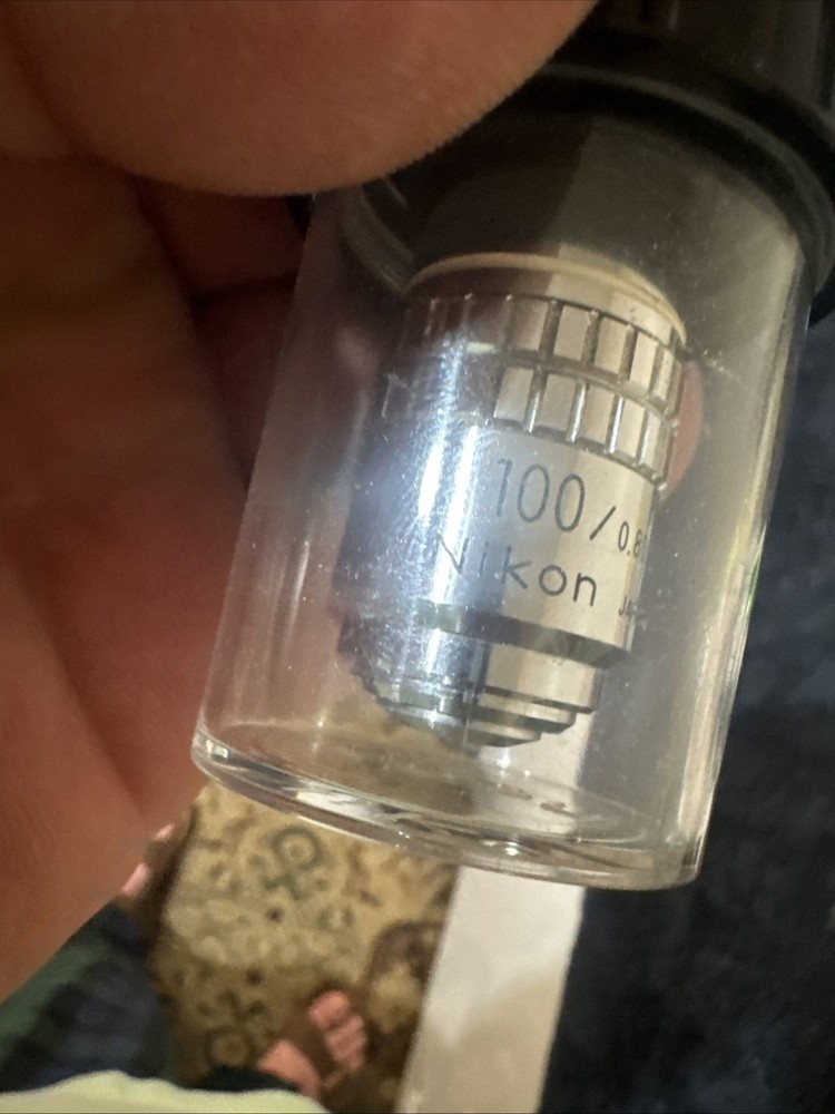 NIKON M PLAN 100/0.80 ELWD MICROSCOPE OBJECTIVE