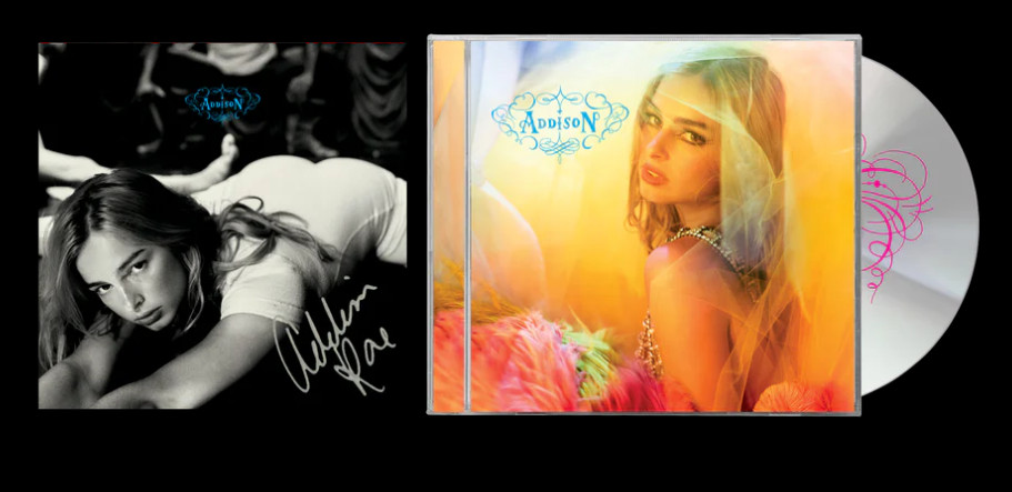 Addison Rae Signed CD Preorder