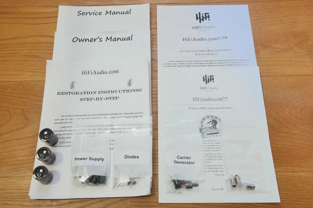 Heathkit SB-400 restoration upgrade kit recap capacitor fix rebuild