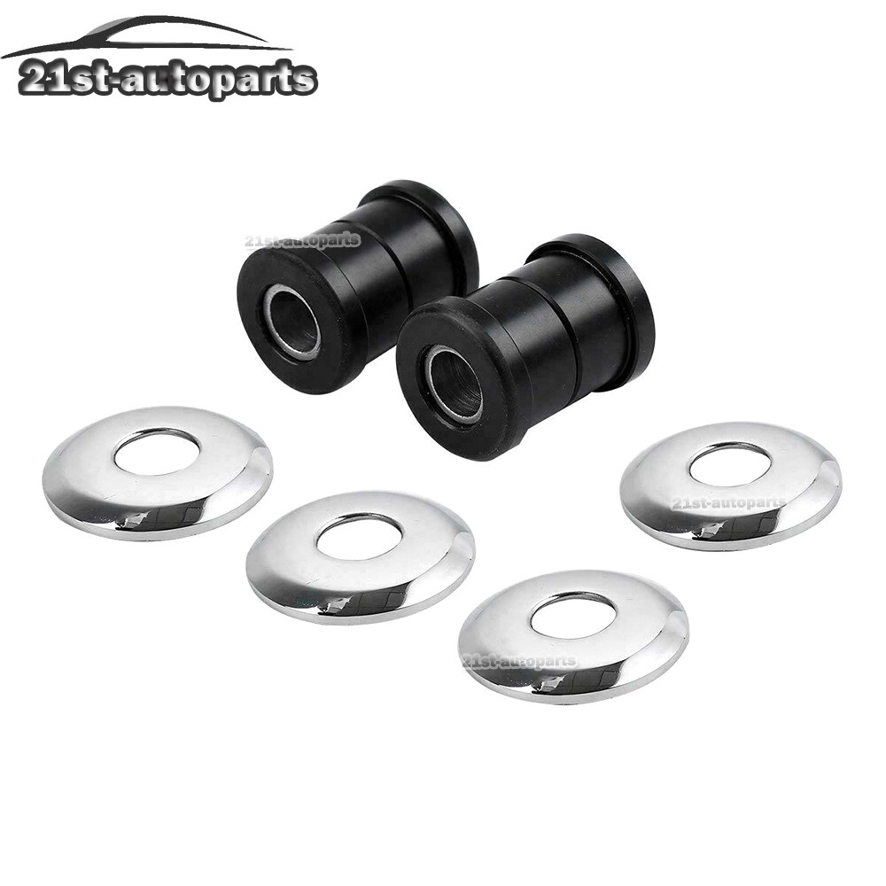 Black Polyurethane Handlebar Riser Bushing For Harley Big Twins Dyna Roadster