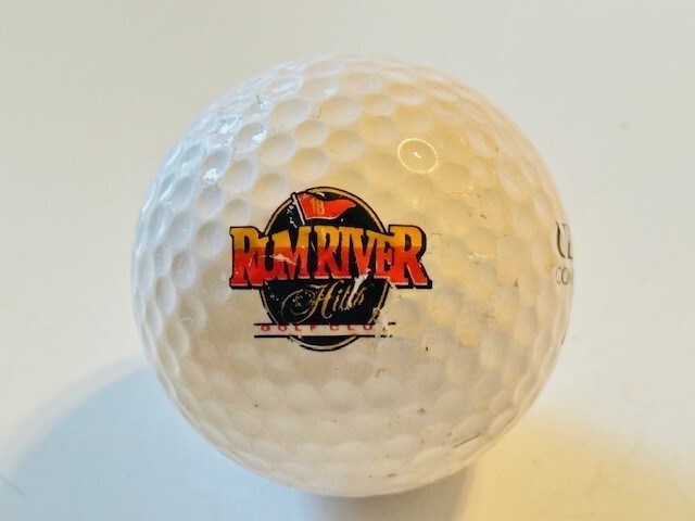 Golf Ball w/ Logo - Rum River