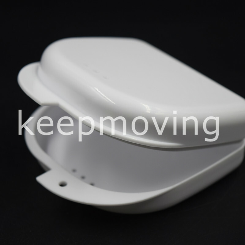 Dental Mouth Box Container Guards Retainer False Teeth Dentures Storage Tray