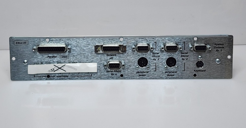 SGI Silicon Graphics Front Interface Panel 040-0339-004  (030-0341-003, 005)