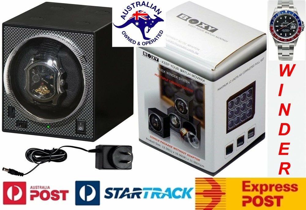 BOXY BRICK Single Automatic Watch Winder System  - (1B)