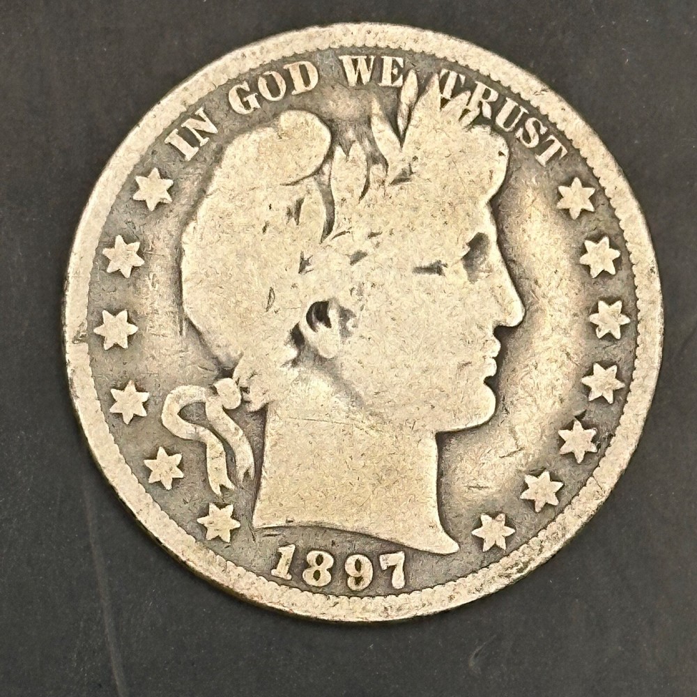 1897 O LIBERTY (BARBER) HALF DOLLAR