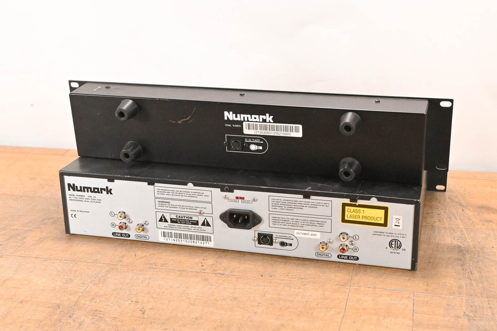 Numark CDN25 Professional Dual CD Player with Controller CG01UAC