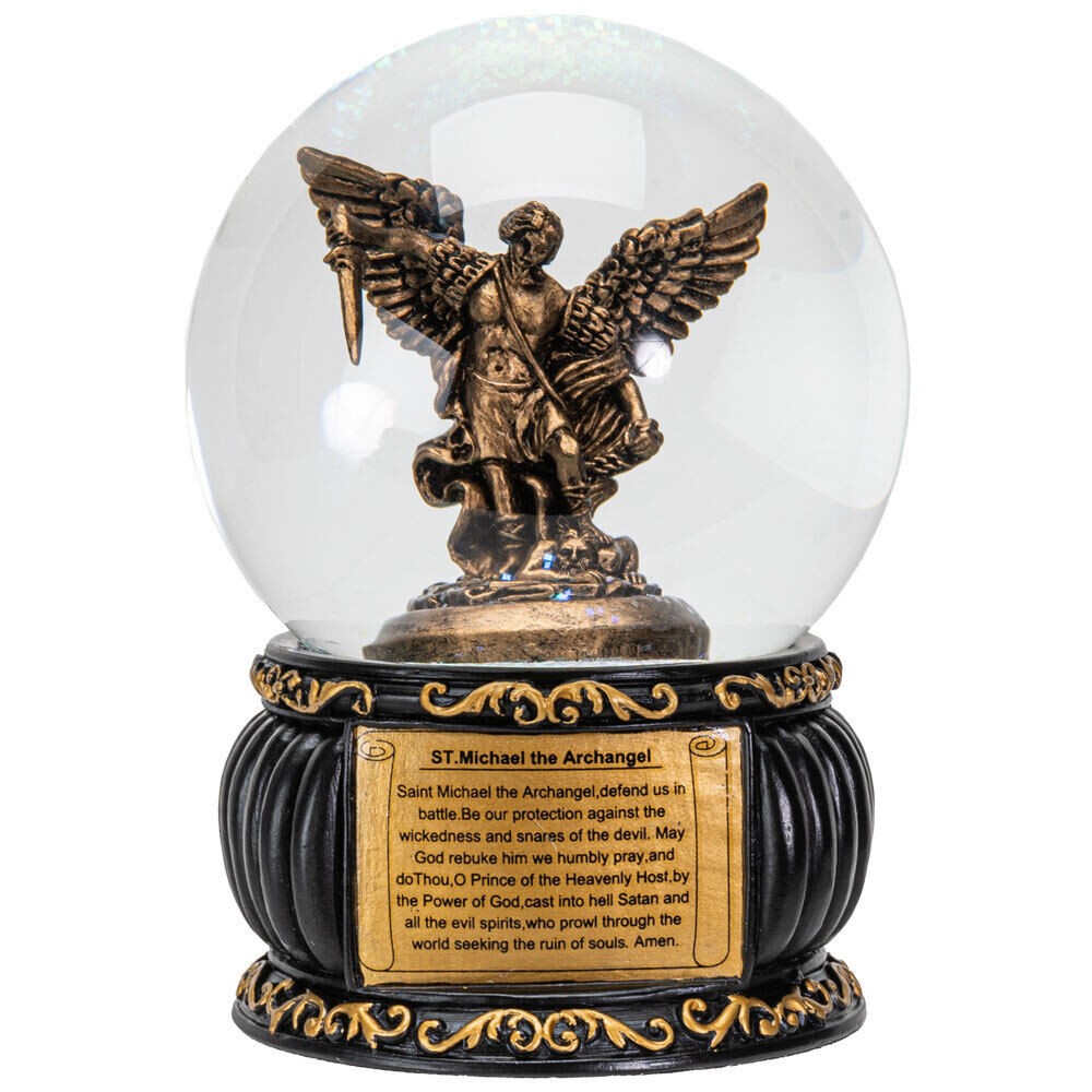 St. Michael Water Globe 100mm