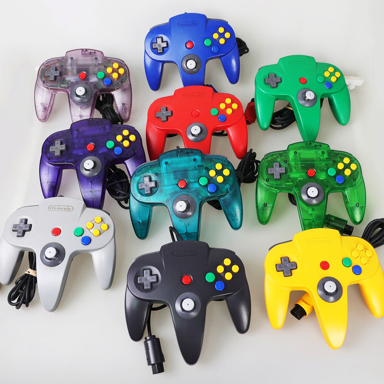 Original Nintendo 64 Controller Official N64 Wired Remote NUS-005 OEM Tested USA