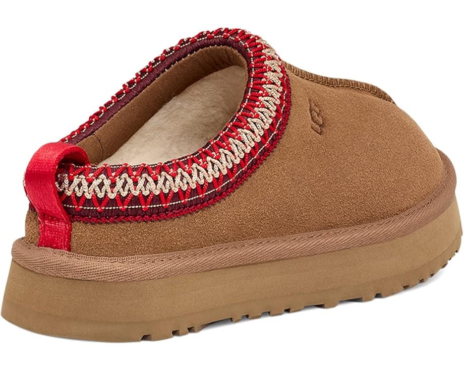 UGG Tazz II Slipper Big Kids Suede Upper 1143776K Chestnut 100% Authentic New