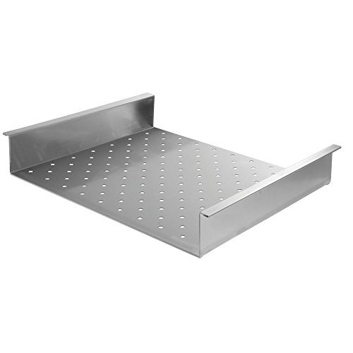 HUBERT Steam Table Pan Riser Single-Well Perforated Drop-in Elevator - 19 1/2"L