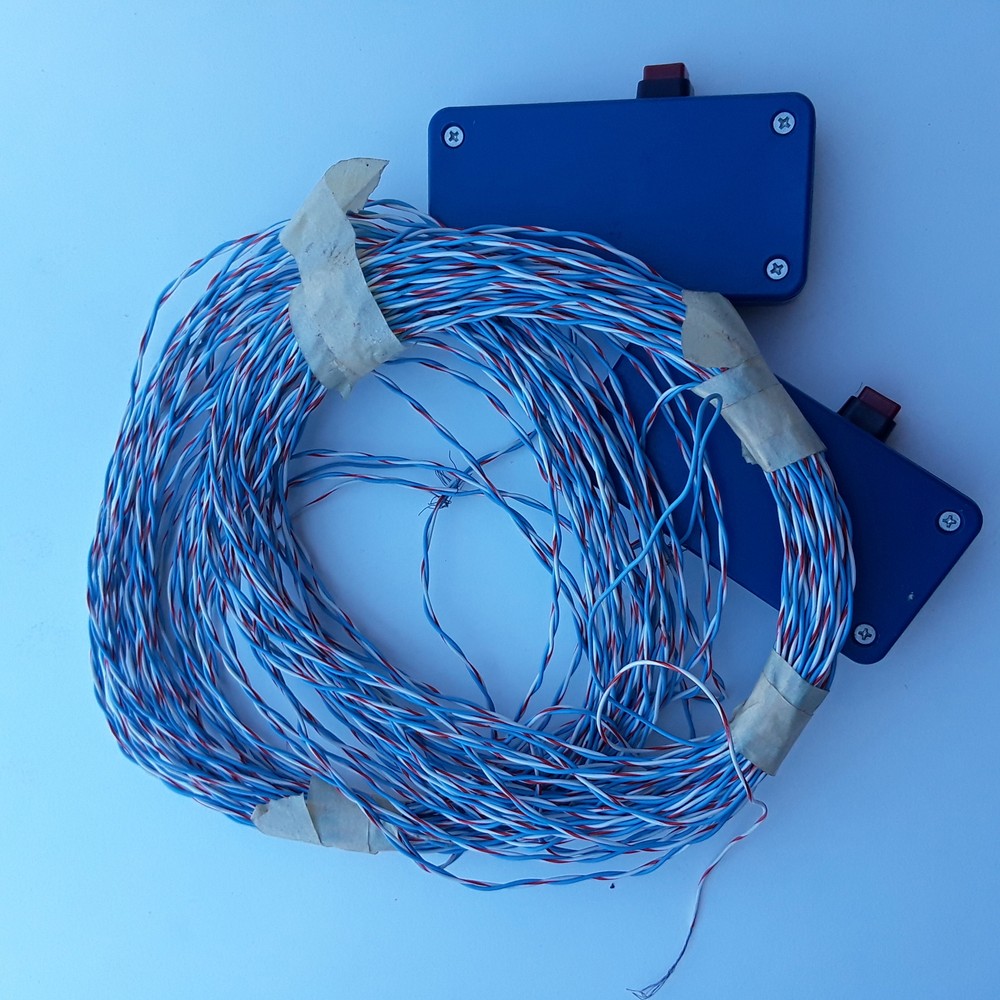Wirings Wires With 2-Outlets Red Push Button
