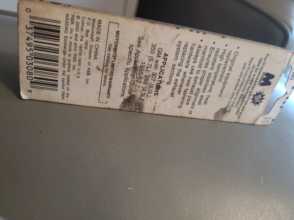 Exhaust Spring Help 03080