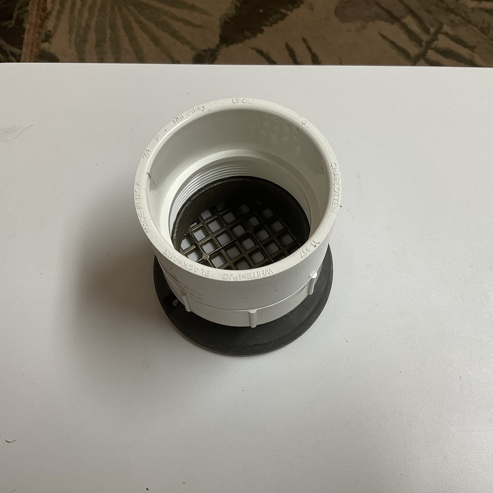 4 1/2-Inch Nickel Bronze Adjustable Floor Drain