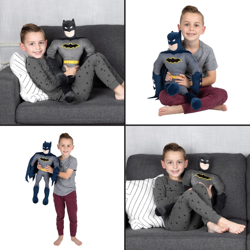 Franco Kids Bedding Super Soft Plush Cuddle Pillow Buddy, Batman