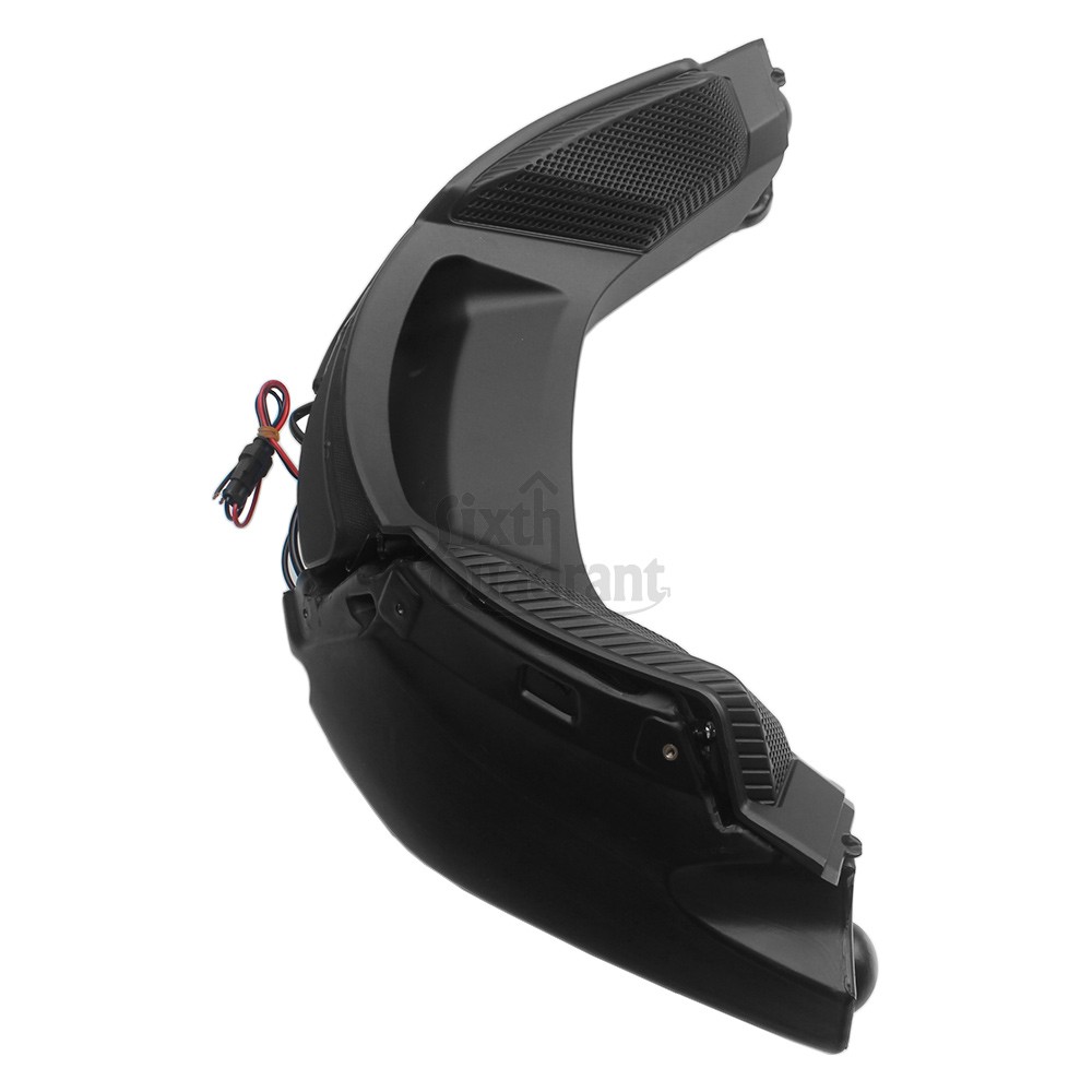 Black Inner Fairing Audio Kit For Harley Softail Lowrider ST FXLRST 2022-2024 25