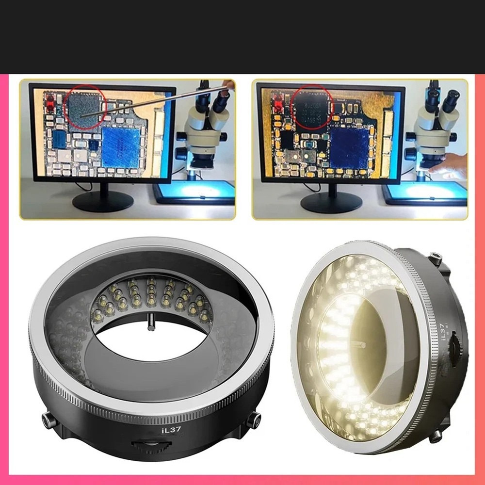 Polarized LED Microscope Light IL37 for Reducing Glare and Reflections W3W4