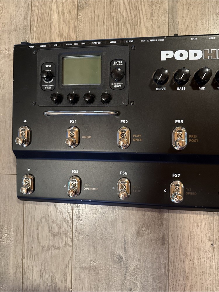 Line 6 POD HD500 Guitar Multi-Effects Processor Amp Simulator USED Tested