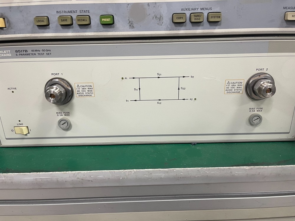 HP Agilent 8517B S-Parameter Test Set for 8510C Network Analyzer _3602A00562