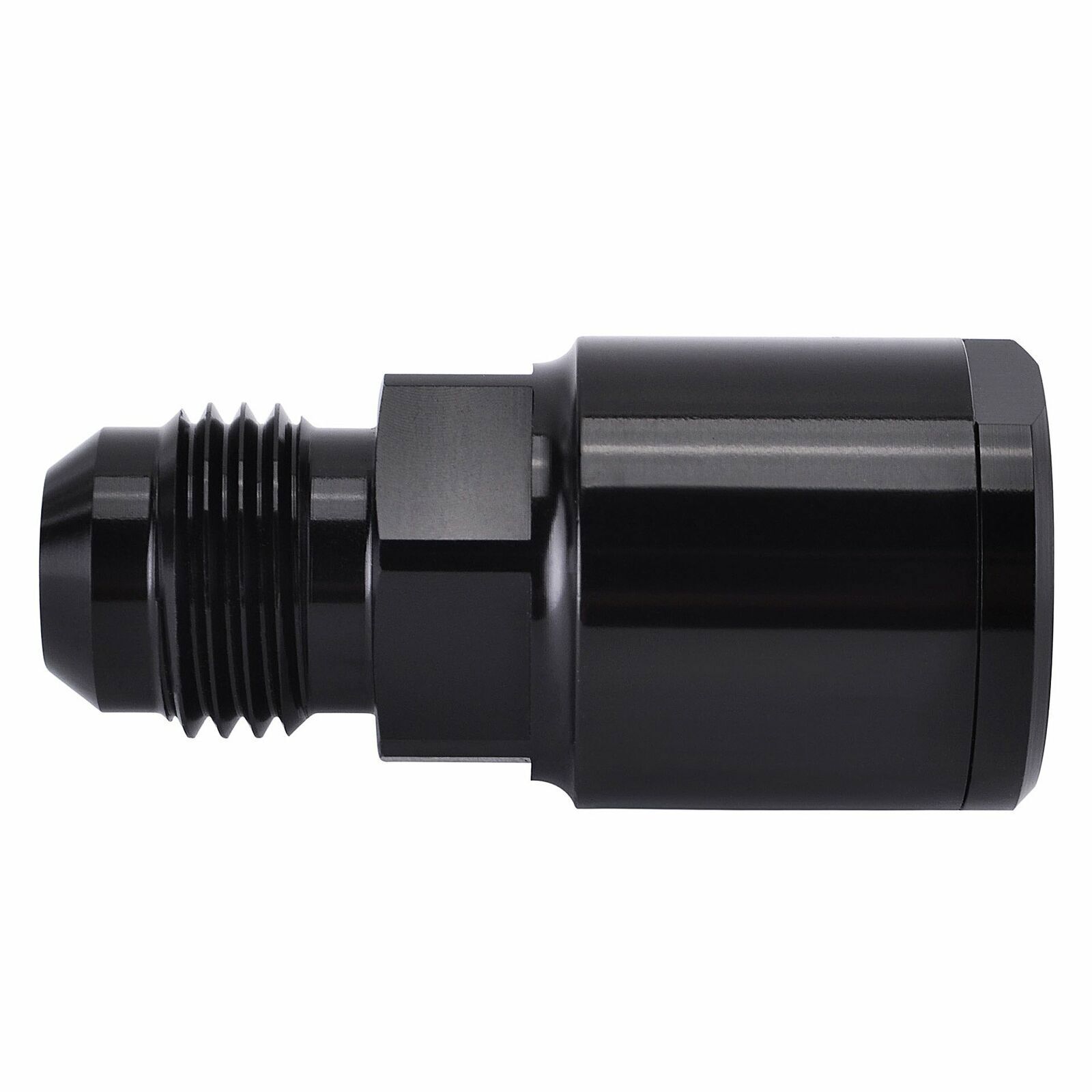 2PC 6AN AN6 Fuel Adapter Fitting to 3/8 GM Quick Connect w/ Thread EFI Female LS