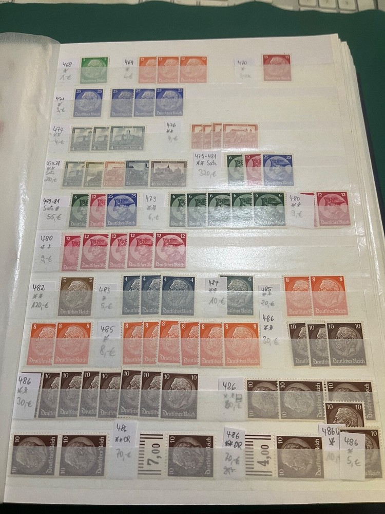 50 different DR mint or with fold, + a certified stamp!!!