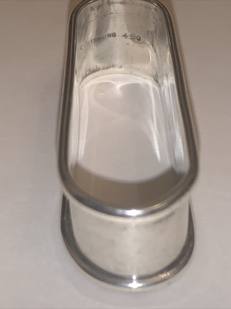 Antique Sterling Silver Oval Napkin Ring