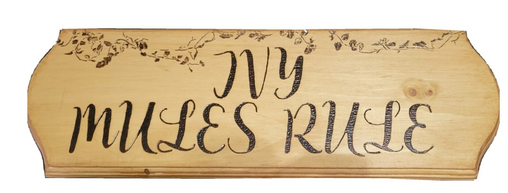 Custom Pet And Stall Signs