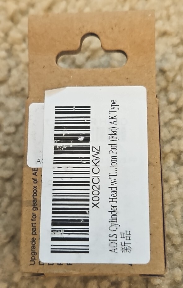 AOLS Cylinder Head w/Top & Bottom Pad (Flat) AK Type