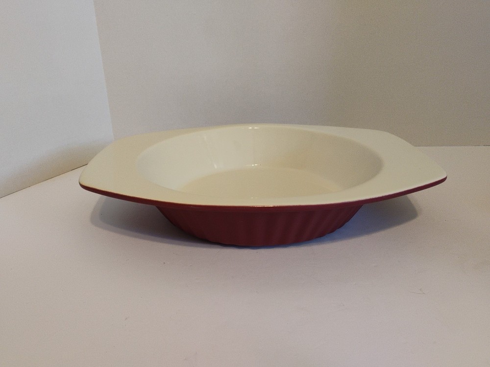 KitchenAid Red Cranberry 9"  Stoneware Serving Dish Bakeware Casserole Baking