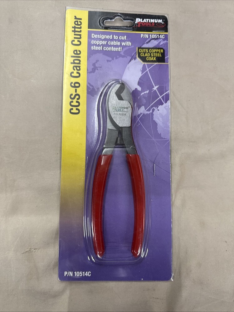 Platinum Tools 10514C CCS-6 Cable Cutter