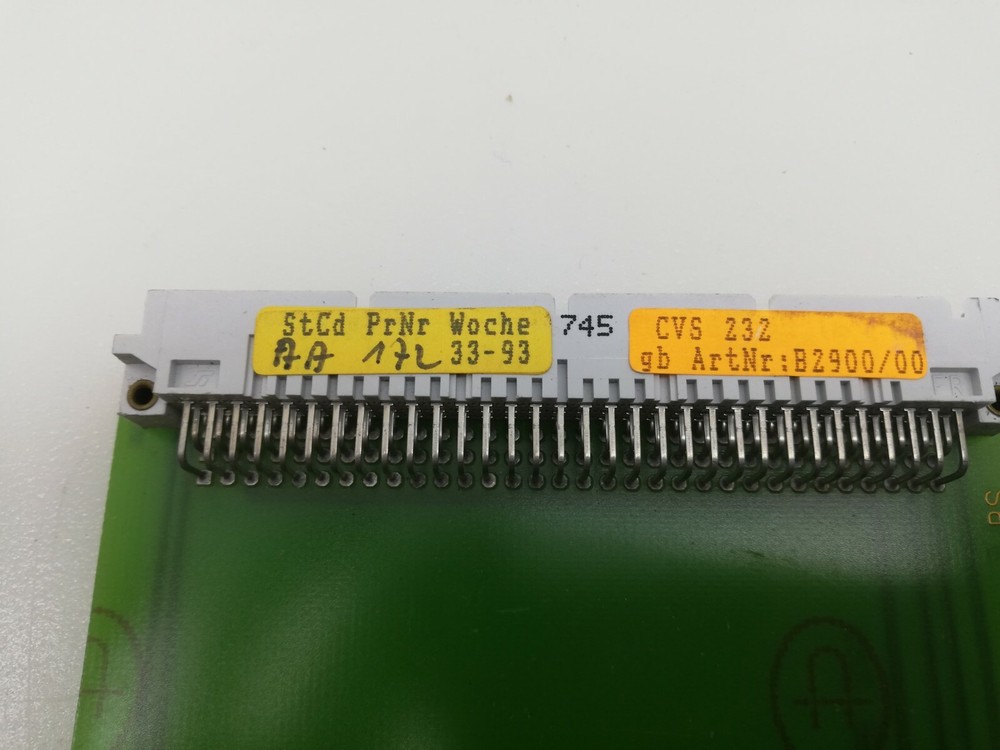 Bachmann CVS 232 B2900/00 Processor Board Process Card Battenfeld Unilog