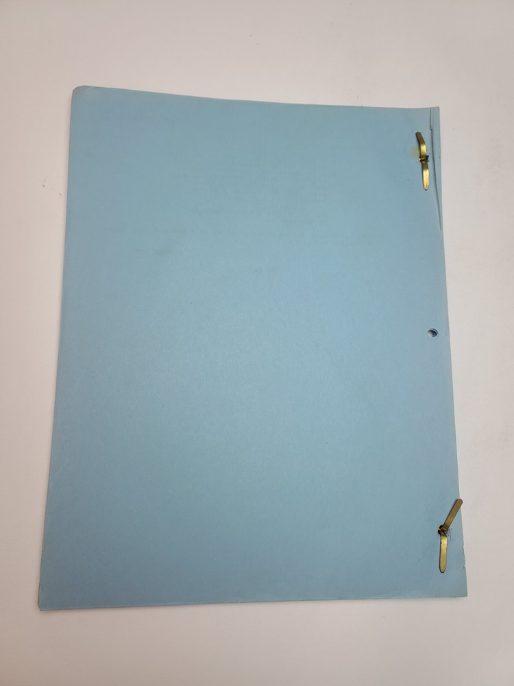 MARCUS WELBY, M.D. / John W. Bloch 1975 TV Script, Robert Young "The Covenant"