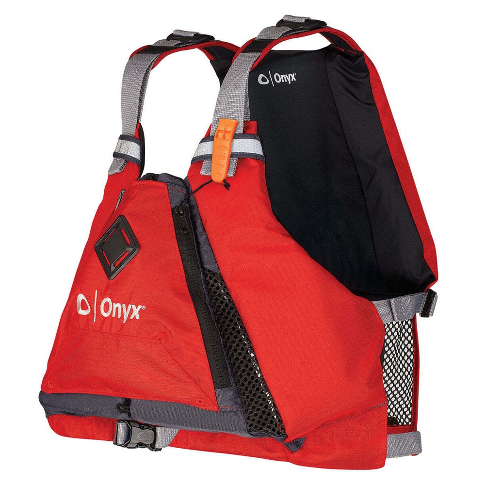 Onyx MoveVent Torsion Life Jacket, Red