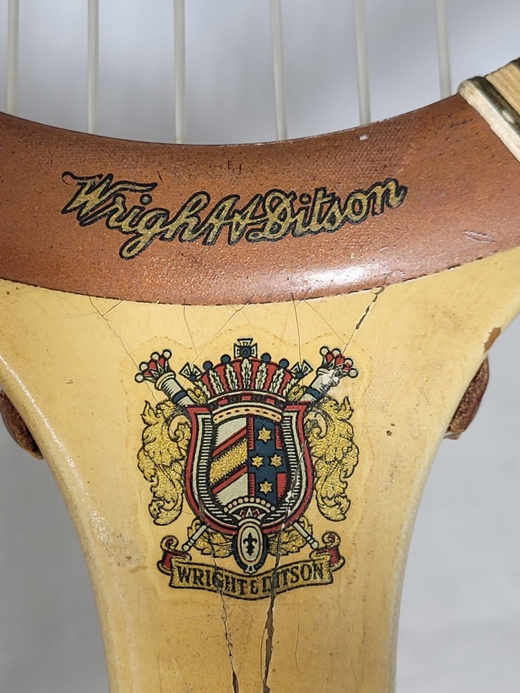 Melbourne Cup Tennis Racket By Wright & Bitson Vintage