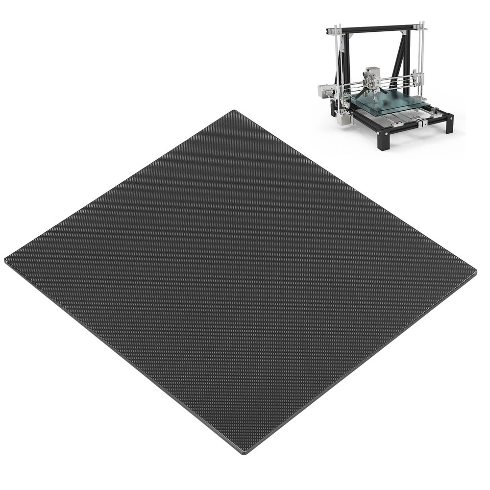 3D Printer Glass Bed 257x257mm Tempered Platform for Enhanced Build Surface
