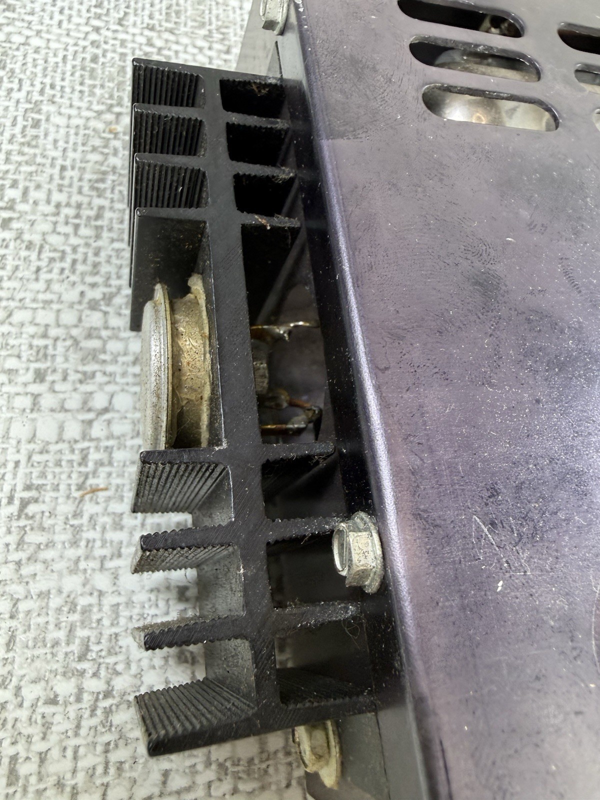 Vintage CB Amplifier WAWASEE ELECTRONICS BLACK CAT JB-75A UNTESTED Original Box