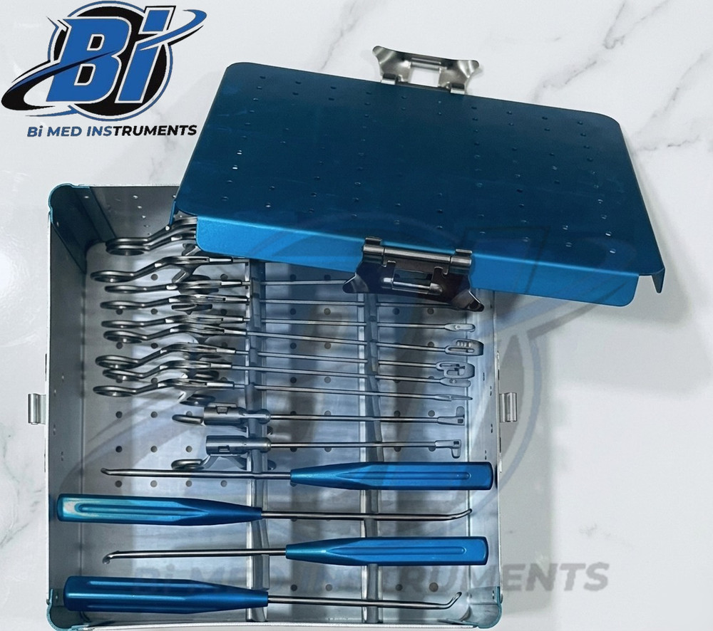 Arthroscopy Forceps Set knee surgery set with sterilization Box A+ Quality