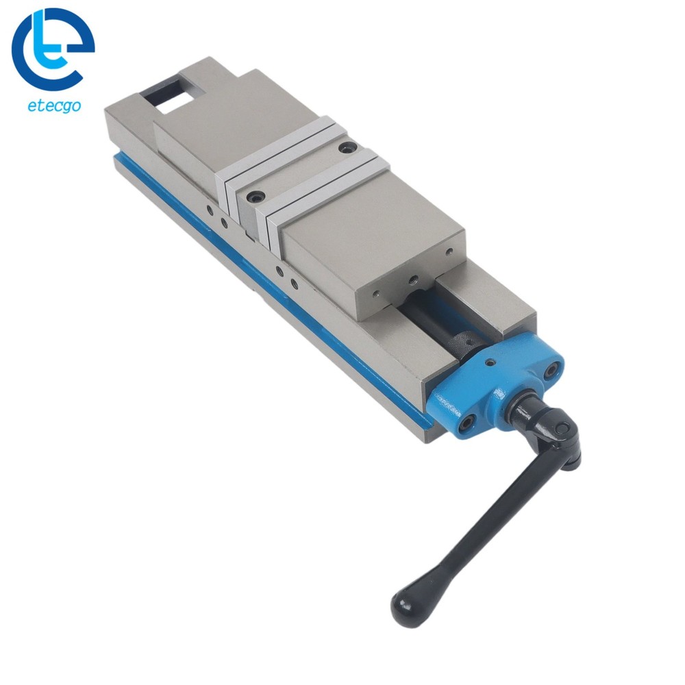 4" Double Lock CNC Precision Vise Double Action Milling Machine Vise Workholding