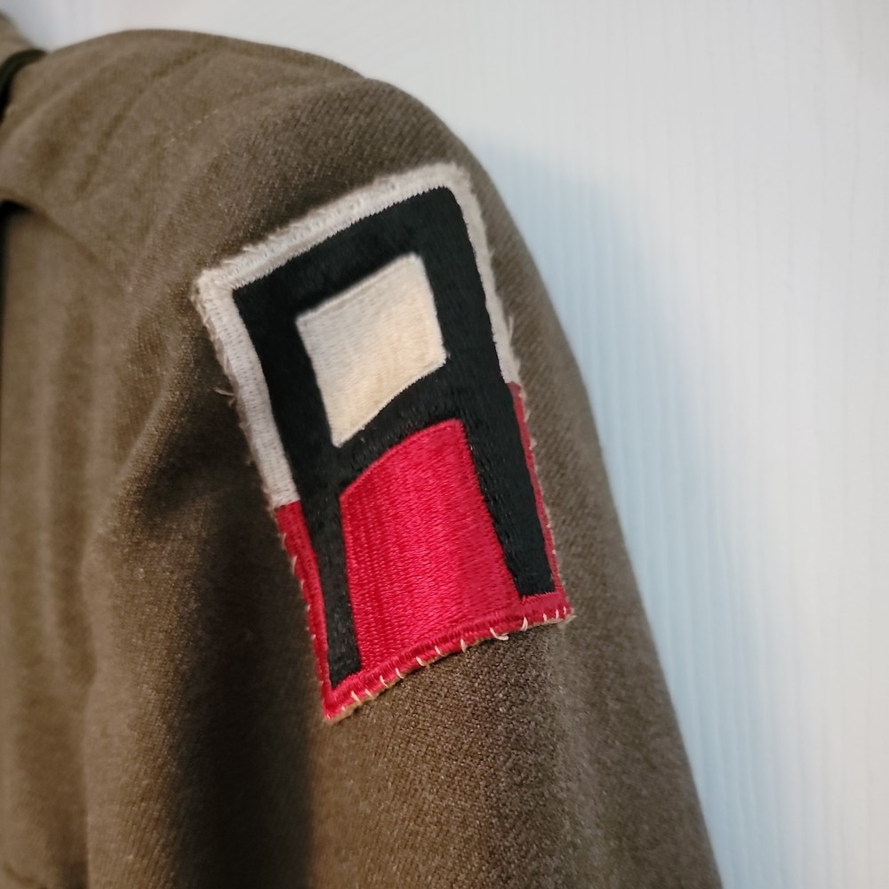 WW2 Occupation US Army EM Ike Jacket, Army Service Forces
